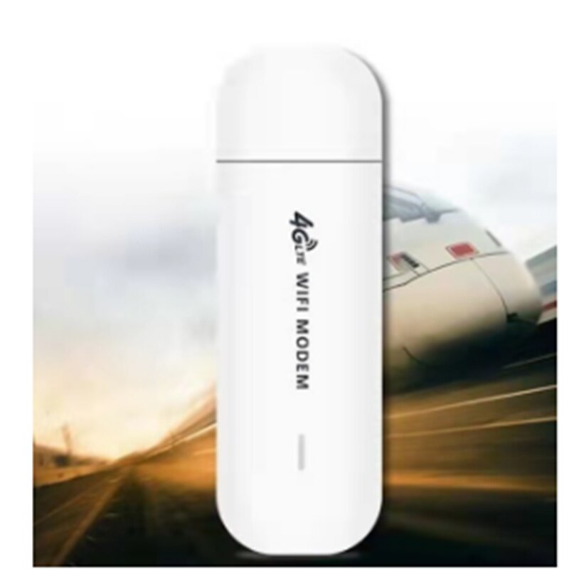 4G Lte E8372 150Mbps Usb Modem Adapter Met Wifi Hotspot Draadloze Usb Netwerkkaart Universal White: Version 3