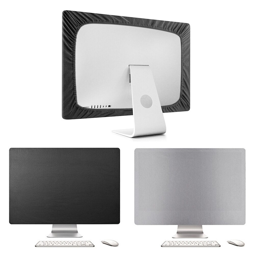 Stofdicht Voor Imac Macbook Pro Air Computer Stofkap Voor 27Inch Flexibele Polyester Monitor Beschermhoes