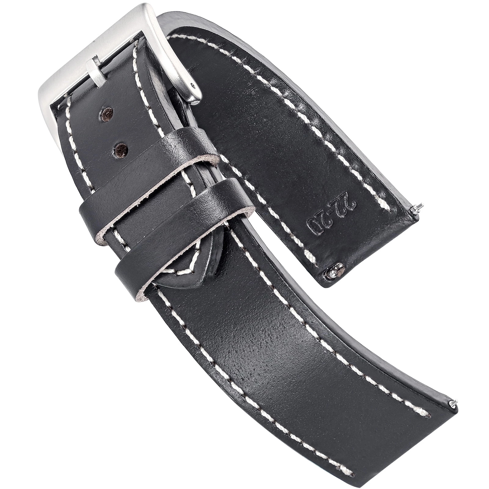 Horween Lederen Bandjes Brown Soft Wrap Handgemaakte Paard Lederen Pols Bands 18Mm 20Mm 22Mm