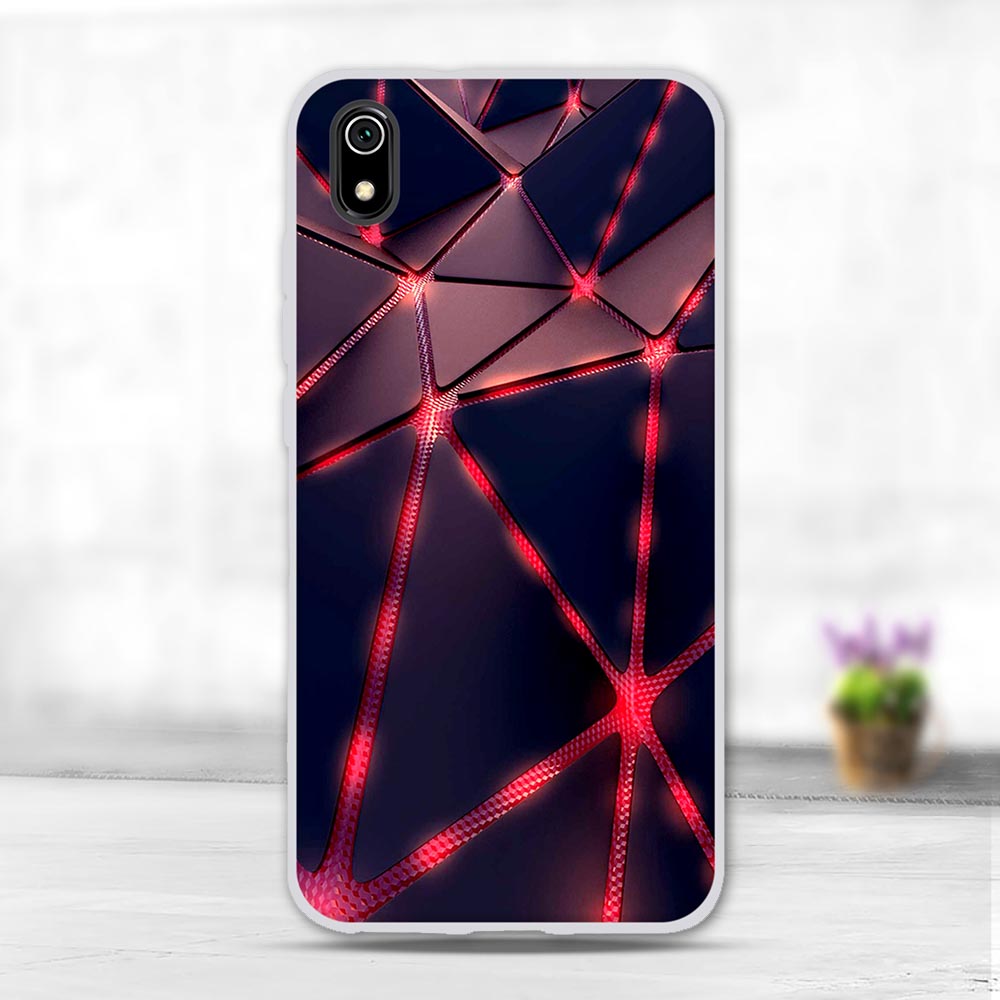 Funda para Xiaomi Redmi 7A Funda de silicona suave TPU para Redmi 7A Funda de teléfono Funda Linda Capa para Xiomi Redmi 7A Capa parachoques