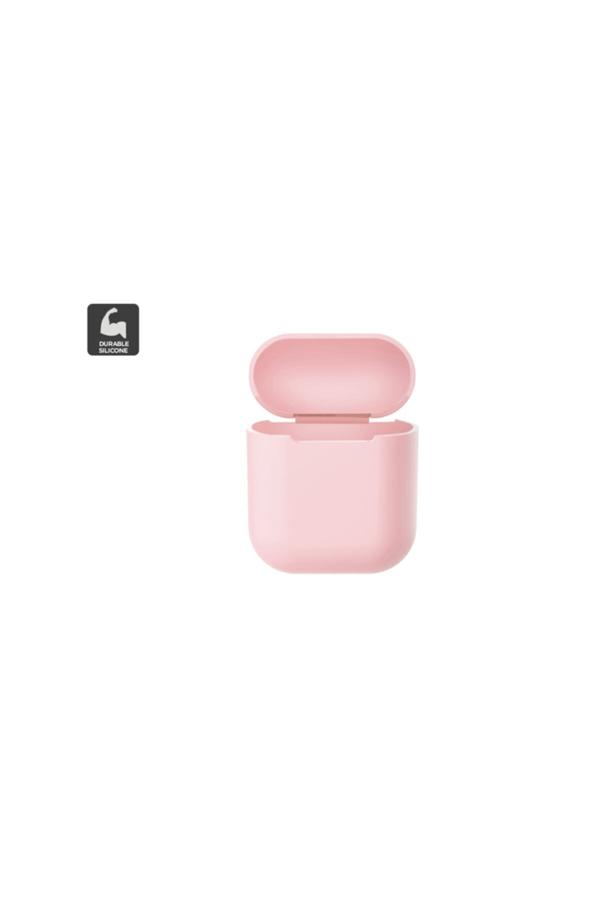 Silikon Powder Pink Airpods Case