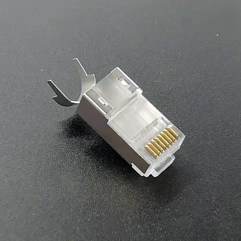 RJ45 Connector Cat7 8P8C Modular Ethernet Cable Header Plug for Network RJ 45 Cat7 Crimp Connector