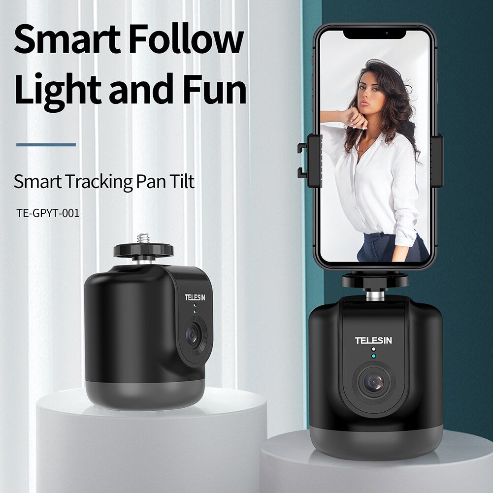 Auto Gezicht Tracking Gimbal Stabilizer 360 Rotatie Smart Auto Tracking Camera Telefoon Selfie Stok Houder Voor Vlog Live