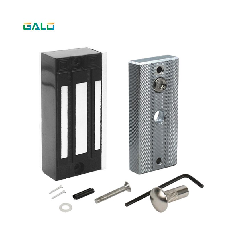 12V 60kg Electronic Electric Magnetic Lock fail safe DC EM Locks Holding Force Electromagnetic mini M60 for Door Entry Access