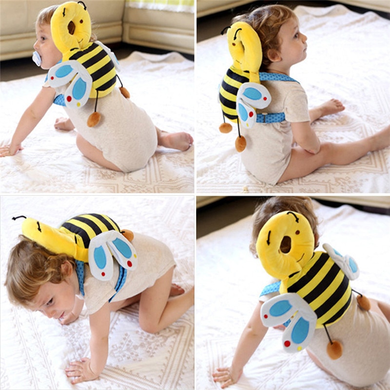 Bébé tête protecteur enfant en bas âge oreiller enfants coussin de protection pour marcher assis apprentissage mignon dessin animé oreiller pour bébé