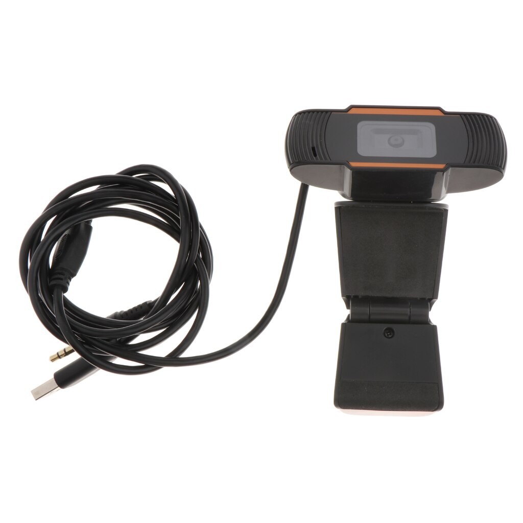 480P Mini USB Video Recording Video Built-in Mic 2.0 Camera Rotatable HD Webcam Laptop Plug Play Recording Built-in Microphone