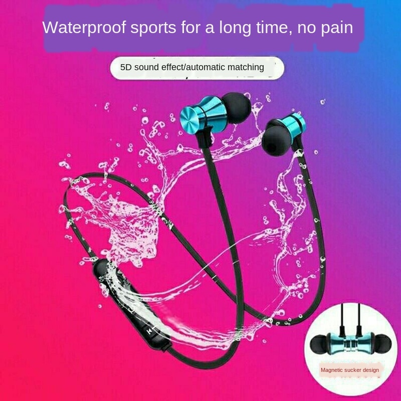 Magnetisk trådløs bluetooth 4.2 øretelefon  xt11 sport running trådløst bluetooth headset til iphone 6 8 x 7 huawei håndfri