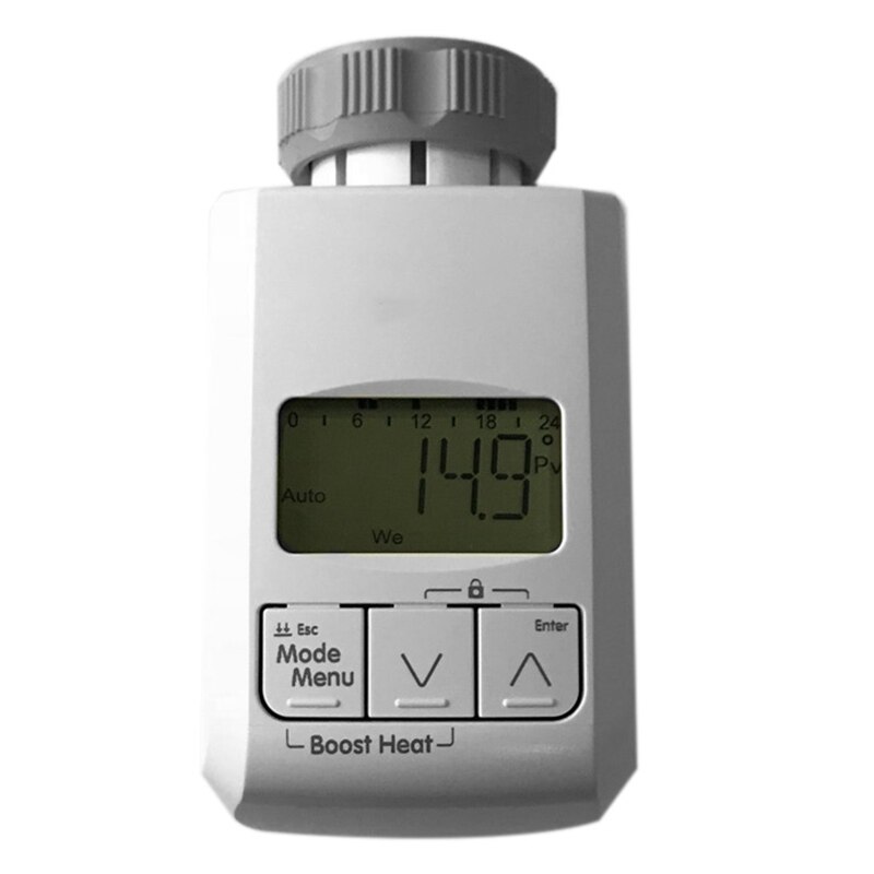 A8 Programmable Thermostat Timer Valve Actuator Temperature Controller ligent Temperature Control Regulator: Default Title
