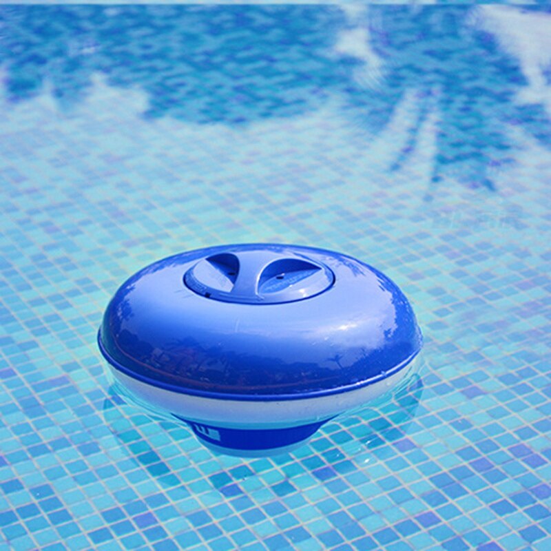 Useful Pool dispenser Large Blue Floating Swimming Pool Chlorine Dispenser Swimming Pool Accessories