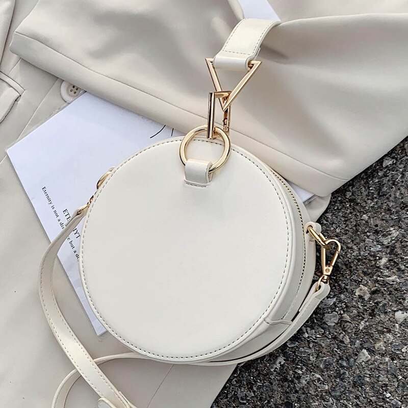 Vrouwen Mini Tas Herfst Winter Mode Ronde Vorm Vrouwen Hand Schoudertas Crossbody Tas Voor Vrouwen Bolsas de Mujer