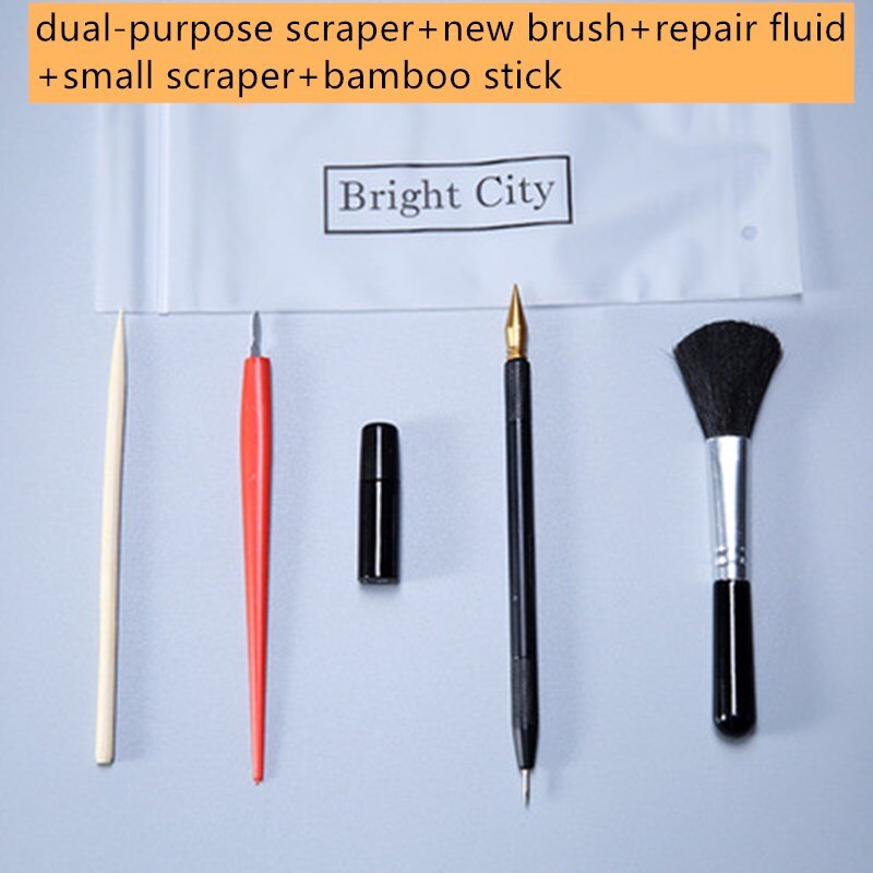 Scratch tool, Scratch pen, Scratch detail pen, Scratch music repair pen, Scratch paint special equipment, fixer: Orange