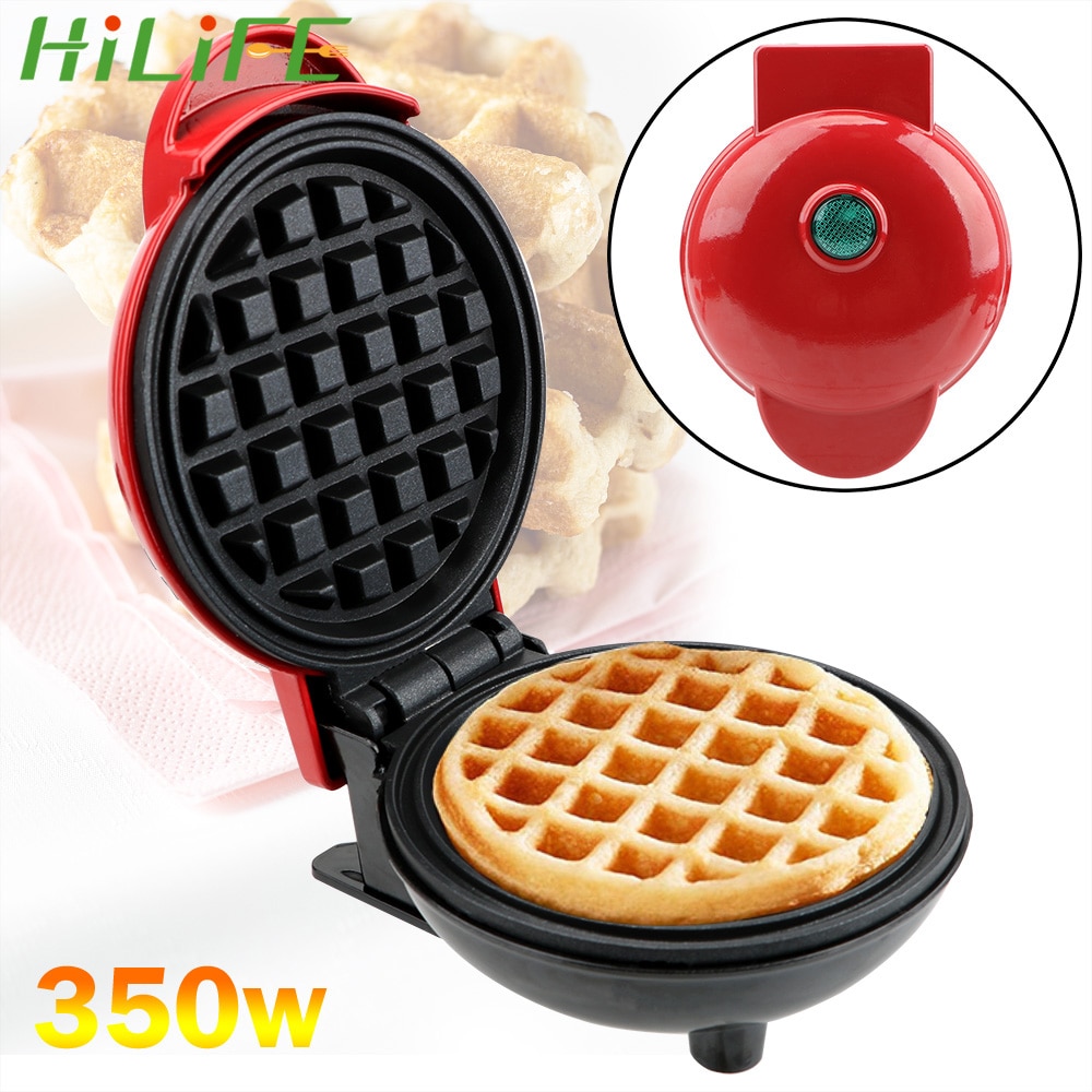 HILIFE oeuf gâteau four casserole oeuf Machine petit déjeuner gaufre moules Mini électrique gaufres fabricant bulle oeuf gâteau four Mini gaufrier