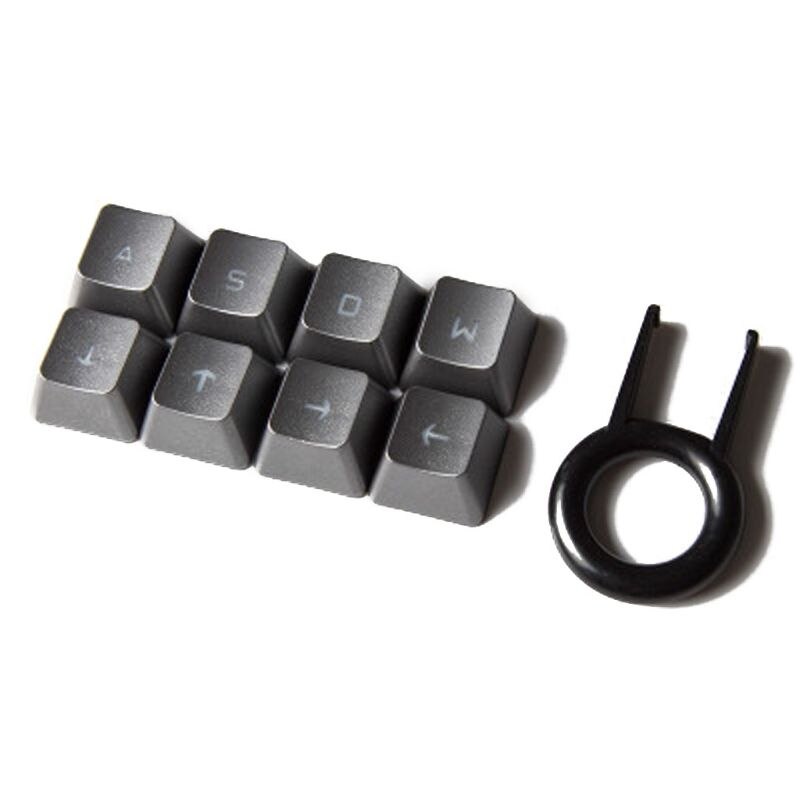 Capuchons de touches WASD et Arrow, pour clavier mécanique logitech G910 G810 G310 romer-g Switch B3K: Gray