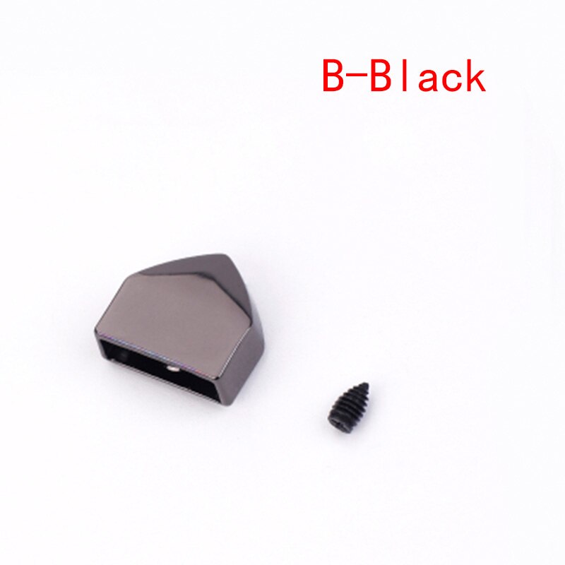 Clip trasero de Metal con cremallera para bolso, tope de enchufe trasero con tornillo, 17mm/14mm, bricolaje, herramienta de cuero artesanal, 10 Uds.: 7