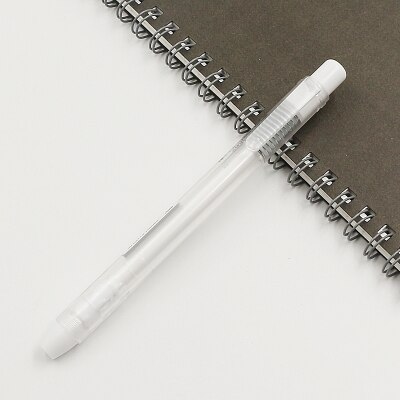 Uni mecánica Push-borrador dibujo boceto dedicado borrador borradores de lápiz de la Escuela de papelería suministros de oficina borradores EH-105P: white  1Pcs
