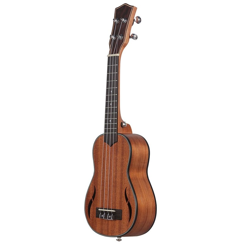 21 inch ukelele notenhout sopraan ukelele akoestische gitaar ukelele mahonie toets hals hawaii 4- snarige gitaar: Default Title