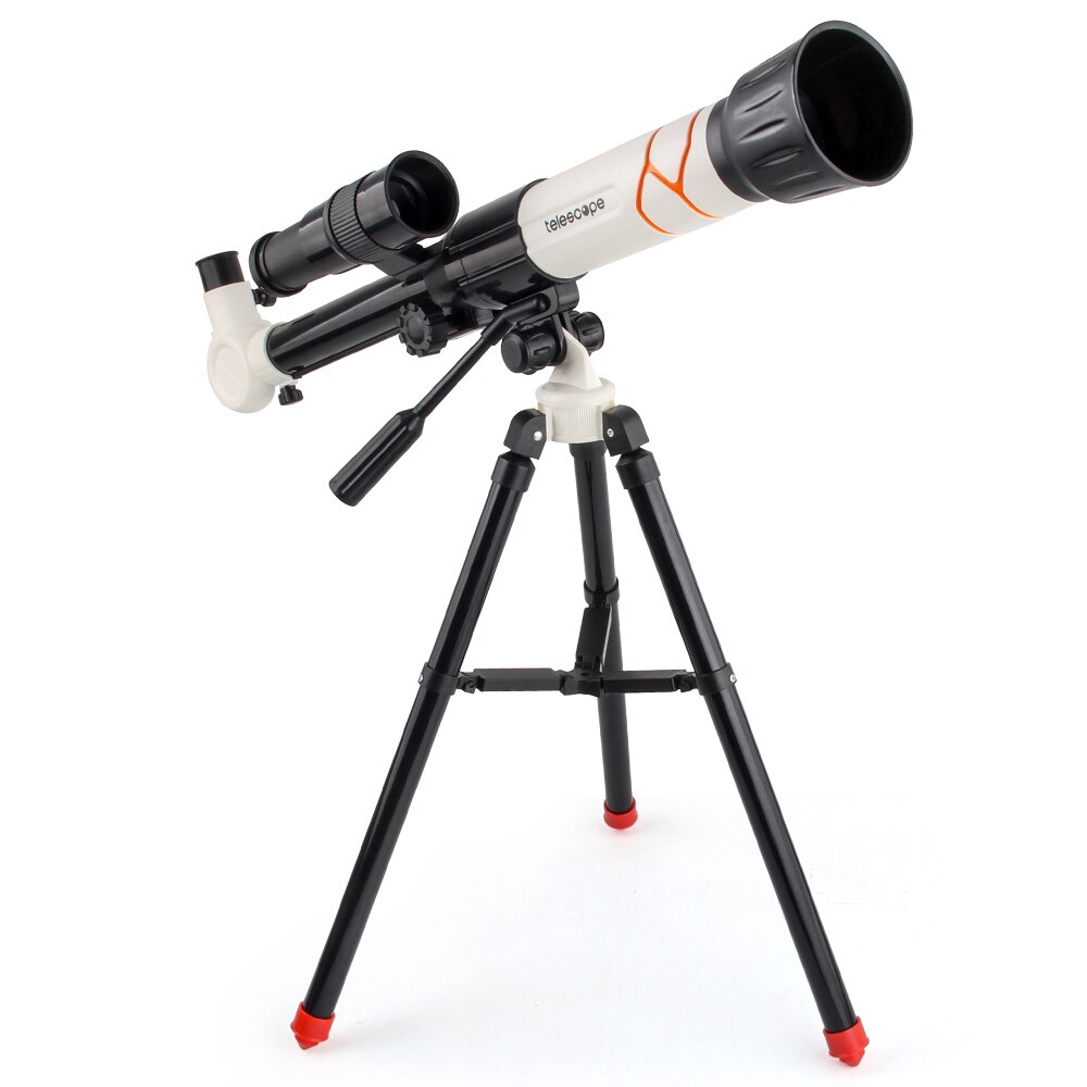 Telescope Astronomical Telescope With Tripod Entry Level Children Telescopes High Definition Star Viewing Telescope 20x/30x/40x: White