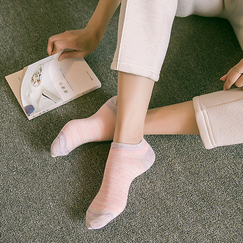 Meias curtas coreanas confortáveis, meias de algodão para mulheres e meninos, 1 par = 2 peças ws110, primavera e verão