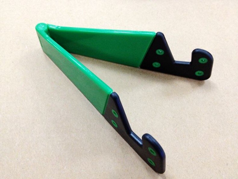 Soporte de tablet portátil plegable soporte de montaje soporte de base para Ipad pro mini 7,9 air 9,7 ''10,2 10,5 11 12,9 pulgadas forma de V: green