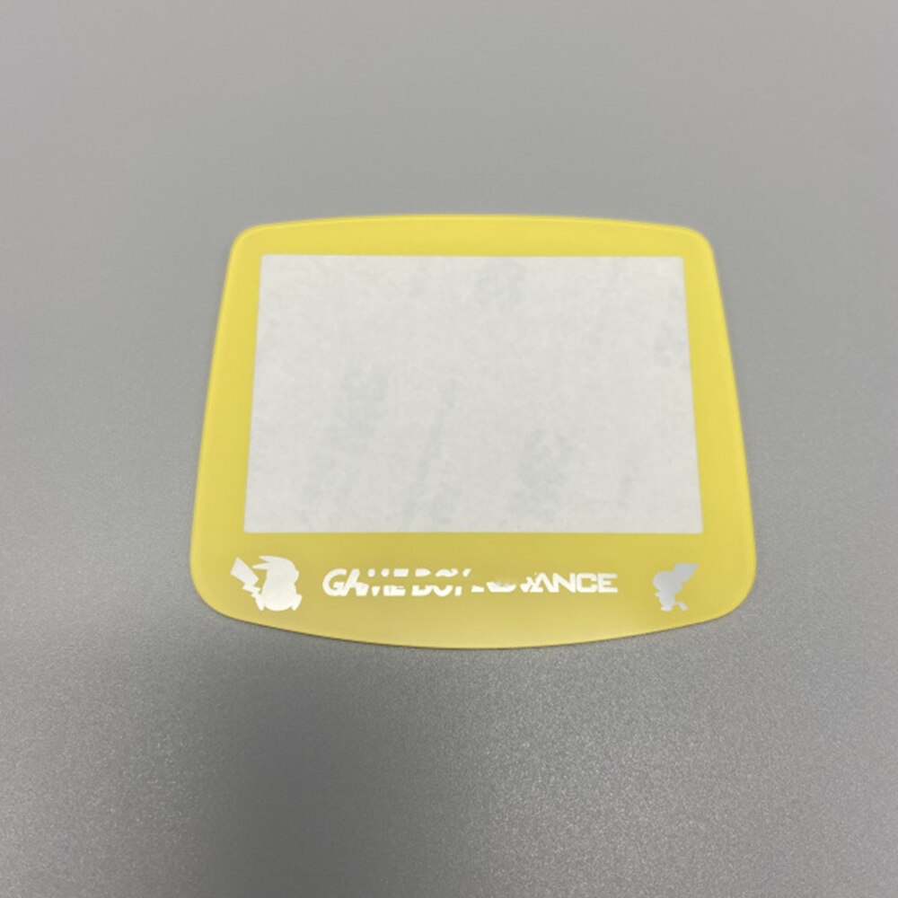 Glas Bildschirm Objektiv Für Game Boy Advance für G-B-A Shell Schutzhülle: Yellow