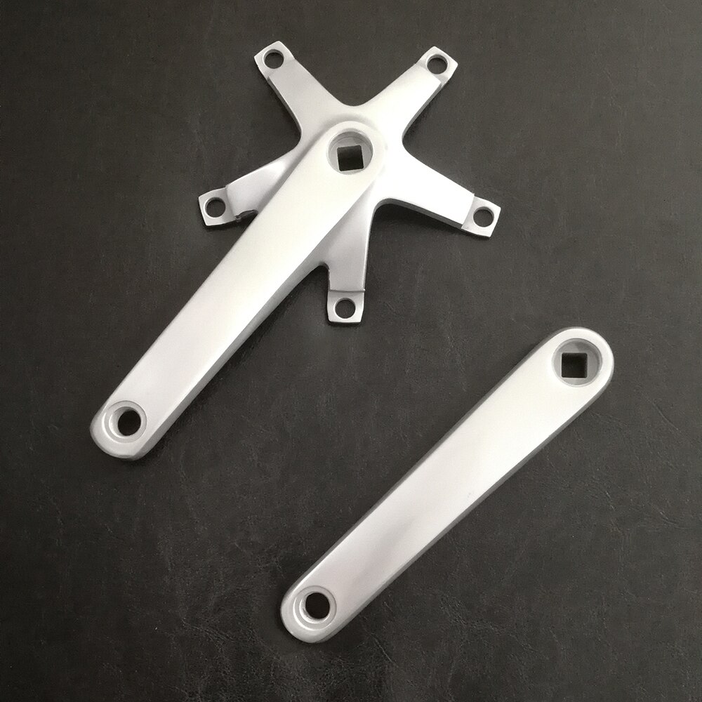 Track bike crankset 52t bcd 144 aluminium single speed fixie bike road bike sprocket fast gear bike chainwheel cranks: Håndsving sliver