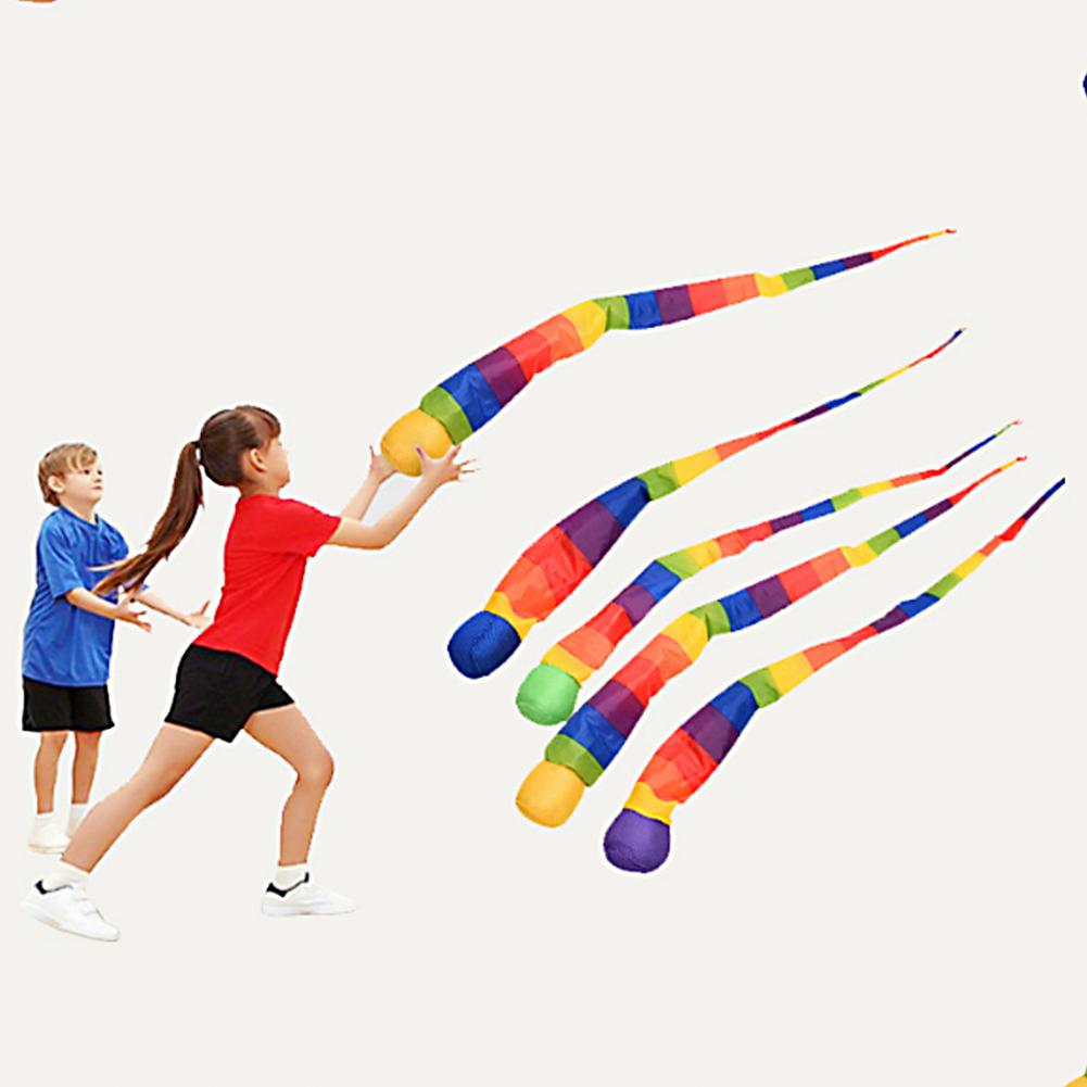 Toy Harmless Educational Lightweight Sports Catch Tail Soft Ball for Indoor