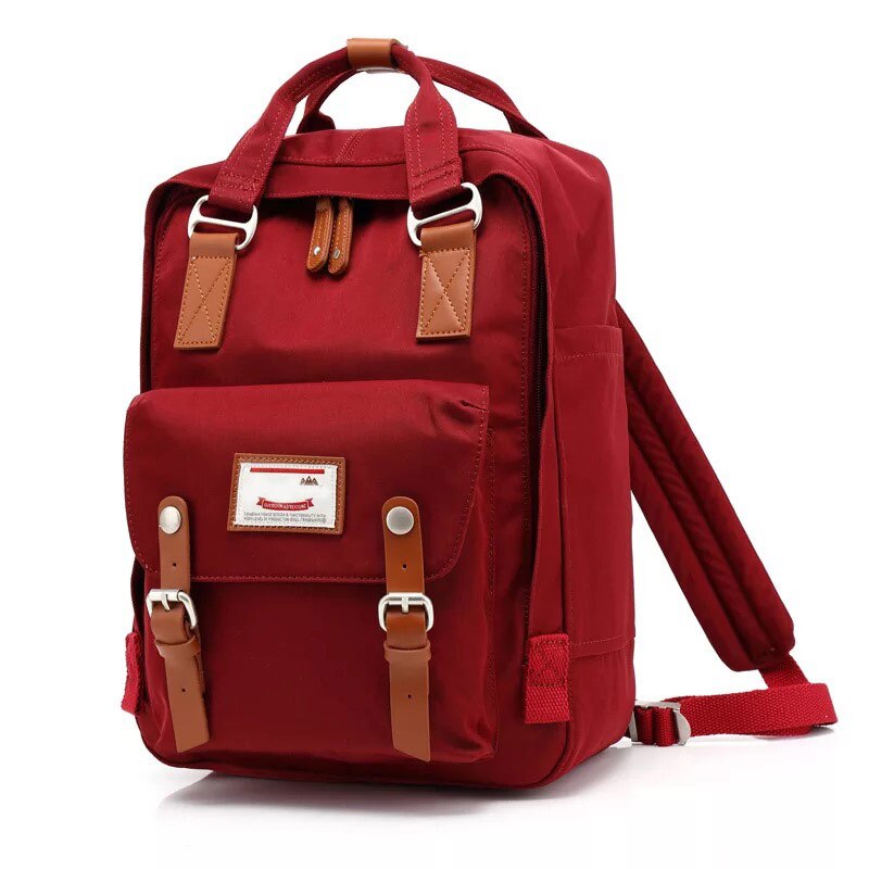 Classic Original Mochila Backpack Female Bagpack School Bags For Teenage Girls Travel Backpack Women Mochila Feminina Bolsos: D520- Wine Red