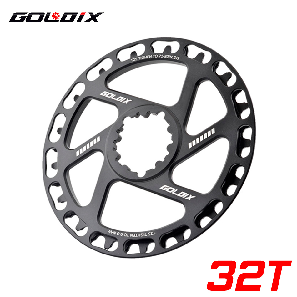 GOLDIX Kinder Kurbel Fahrrad Kettenblatt MTB Kettenblatt 28T 30T 32T 34T 36T Für SRAM GXP XX1 X9 XO X01 GX Eagle NX: Rot