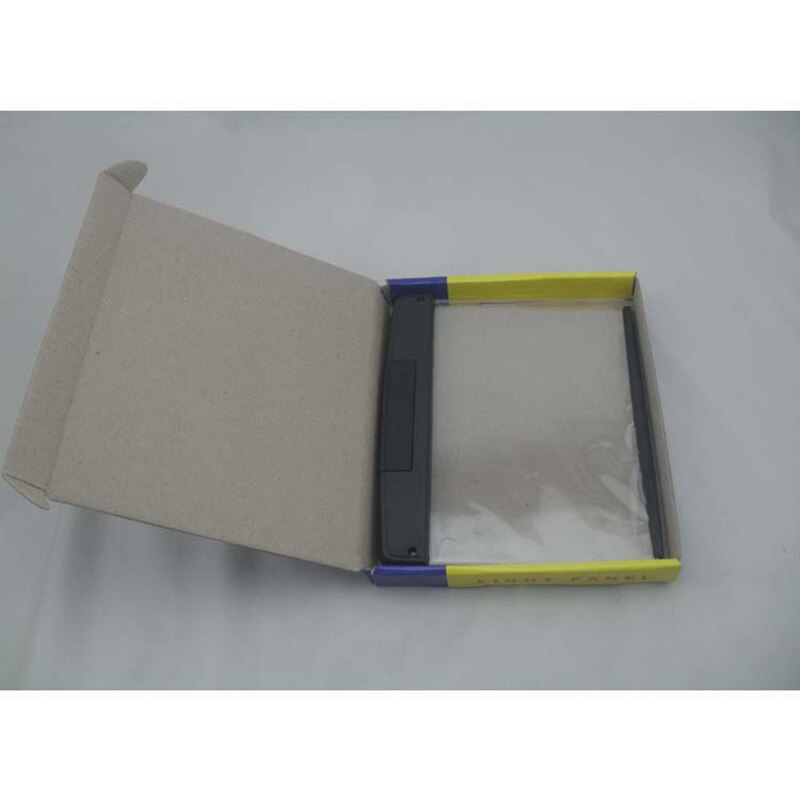 Portable Ultra-thin Flat Plate Panel Reading Light Students Night Vision Light Eye Protect Battery Plastic Book Light Lamp