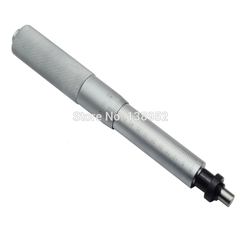 Tête micromètre 50mm, surface de mesure plate avec écrou