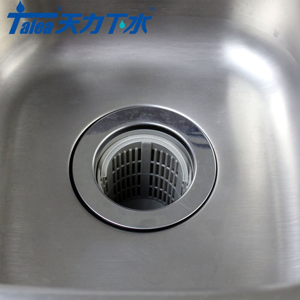 Talea Kitchen Sink Strainer Waste Plug Drain Stopper Filter Basket Plastic Sink drain basket Waste Disposer