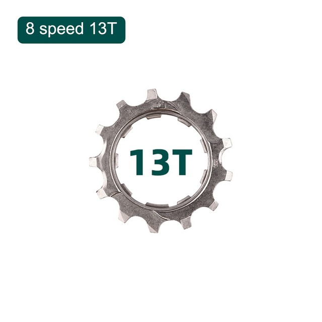 SUNSHINE Cassette Bicycle Ratchet Cog 11 12 13T Sprocket 12 8 9 11 Speed Pinion Bike 10v Cogset Single Speed Freewheel Adapter: Burgundy
