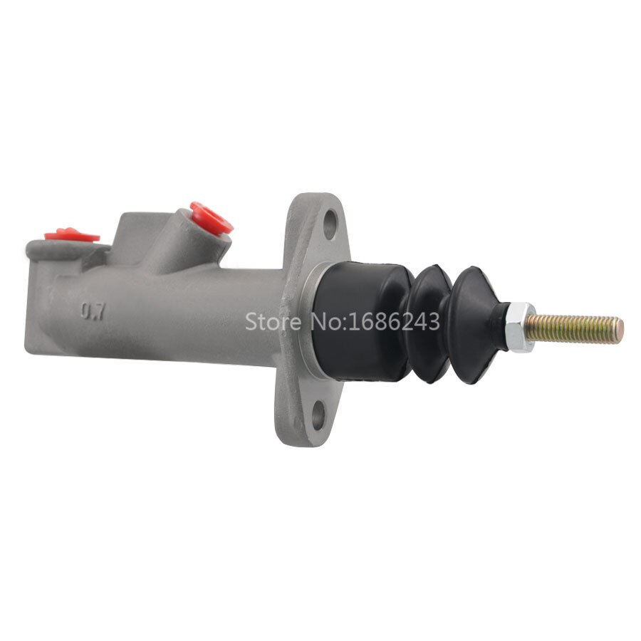 TrichTu montaje cilindro maestro de embrague de freno de coche 0,7 orificio remoto apto para hidráulico Hydro freno de mano cilindros maestros de aleación de aluminio
