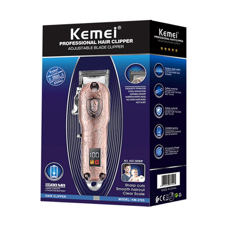 Original finishing fading blending electric men hair clipper metal housing hair trimmer taper lever barber shop set