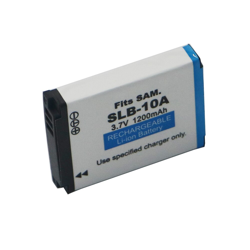 2 stks SLB-10A SLB 10A SLB10A Camera Batterij Voor Samsung SL102 SL202 SL420 SL620 SL820 HZ10W HZ15W ES55 L100 L110 l200 L210 L310W