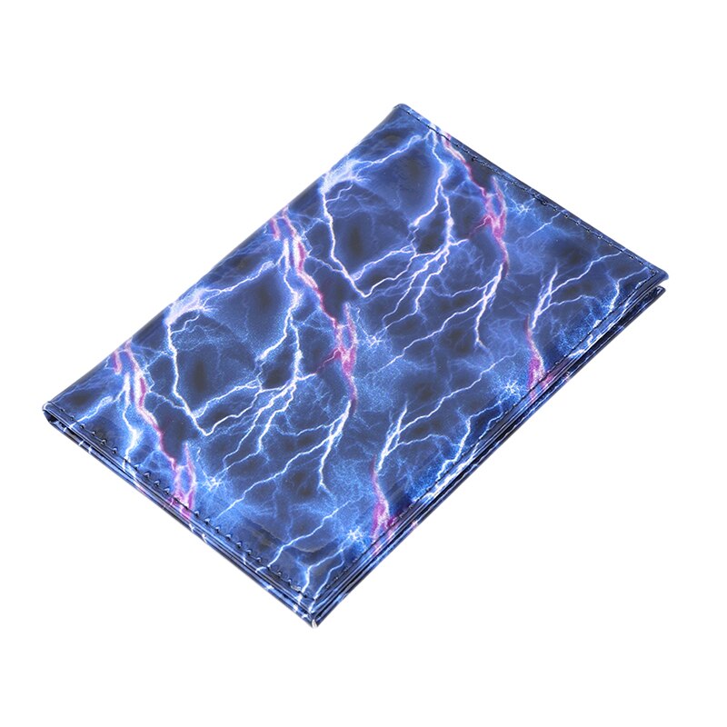 Cool Lightning Pattern Passports Cover Smooth Pu Leather Passport Cover Women Passport Holder Travel Covers For Passports Case