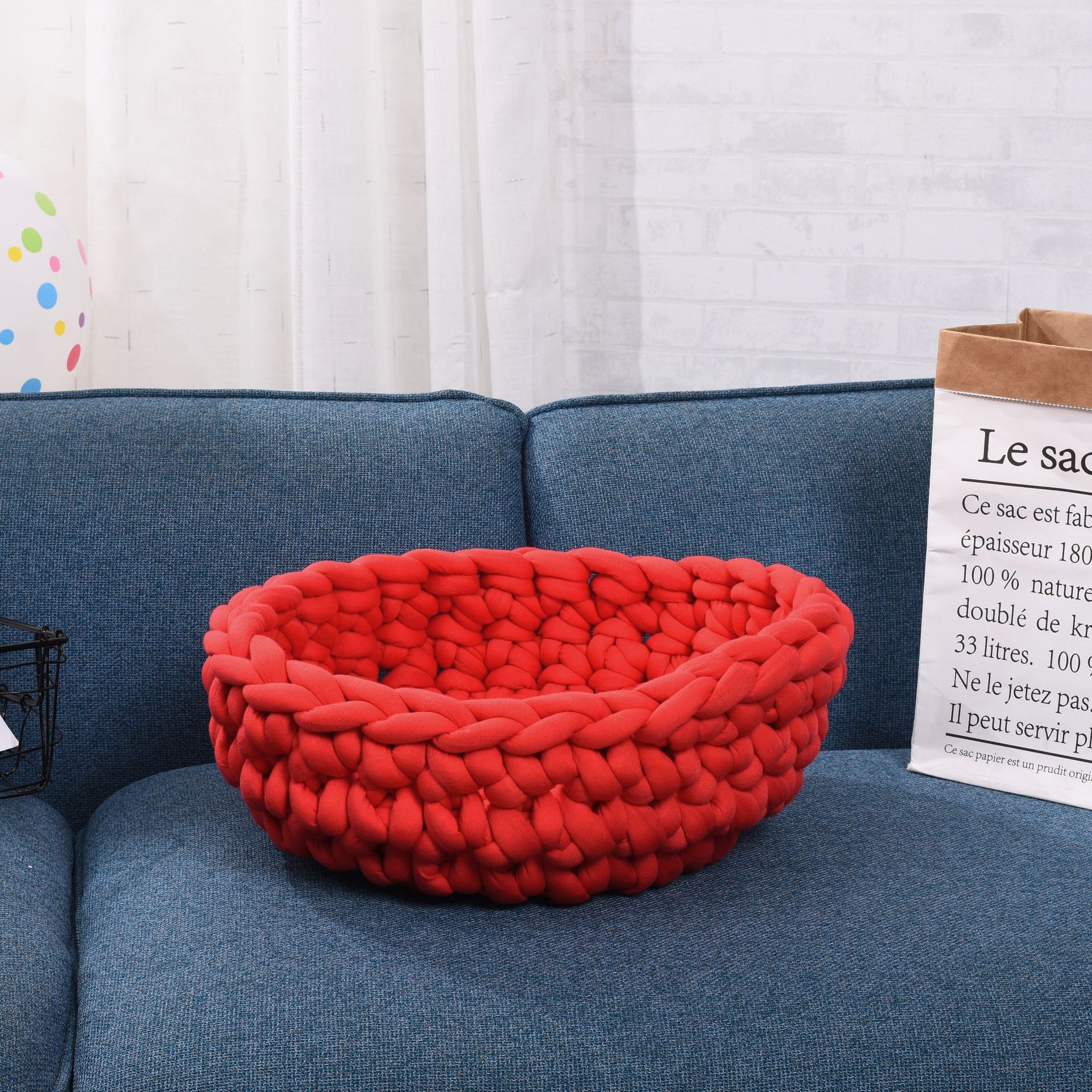 500G The Thick Wool Yarn Core Filling Cotton Cored Hand-knitted Machine Washable Can Not Wash Hair: 04