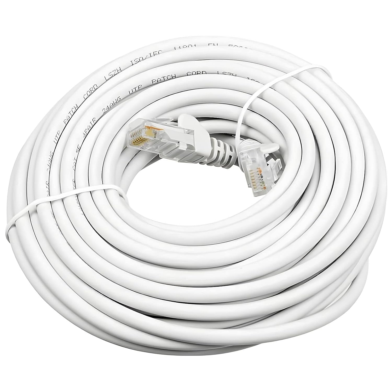 Ethernetkabel - støtter cat 5 /  cat 5e /  cat 5 rj45 datanettverksledning sprøytestøpt krystall pvc-hode for kontordatamaskin