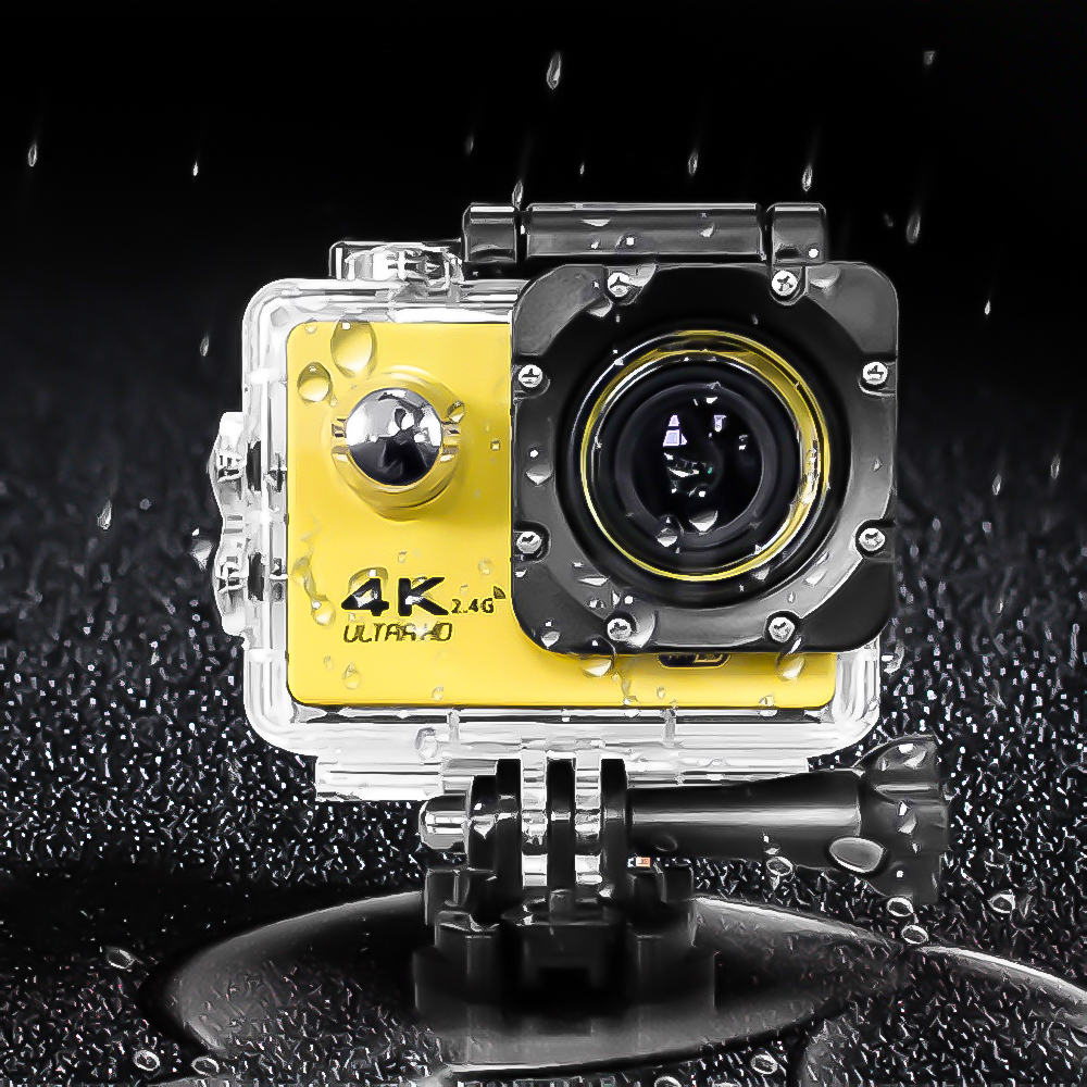 kebidumei Waterproof Action Camera HD 4k WIFI 2.0' Screen 170d Underwater 1080p Sport Camera Go Extreme Pro WIFI Camera