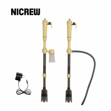 Nicrew elektrisk akvarium grus renare vatten filter tvättmaskin sifon vakuum vatten pump för akvarium akvarium rengöring tillbehör