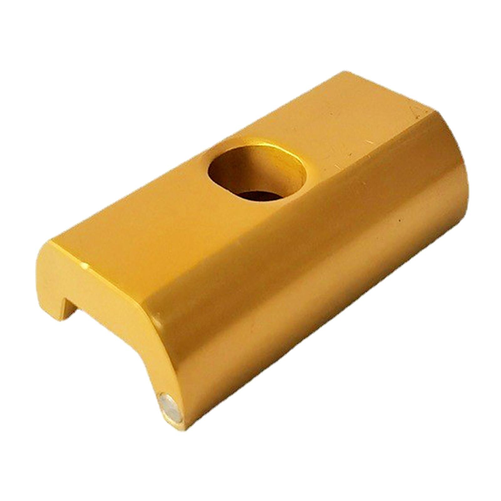 Vouwfiets Scharnier Klem Plaat Aluminium Fietsen Deel Hoofd Buis Gesp: Gold