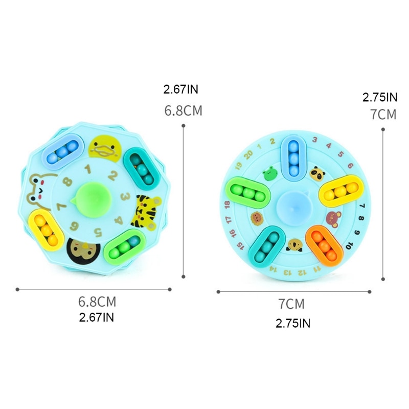 Fingerspitzenspielzeug zauberbohnen-Puzzle, doppelseitig, neuheitsspielzeug für jungen und mädchen, partyspielzeug zum trainieren logischer fähigkeiten, 2 formoptionen ,  d5qa