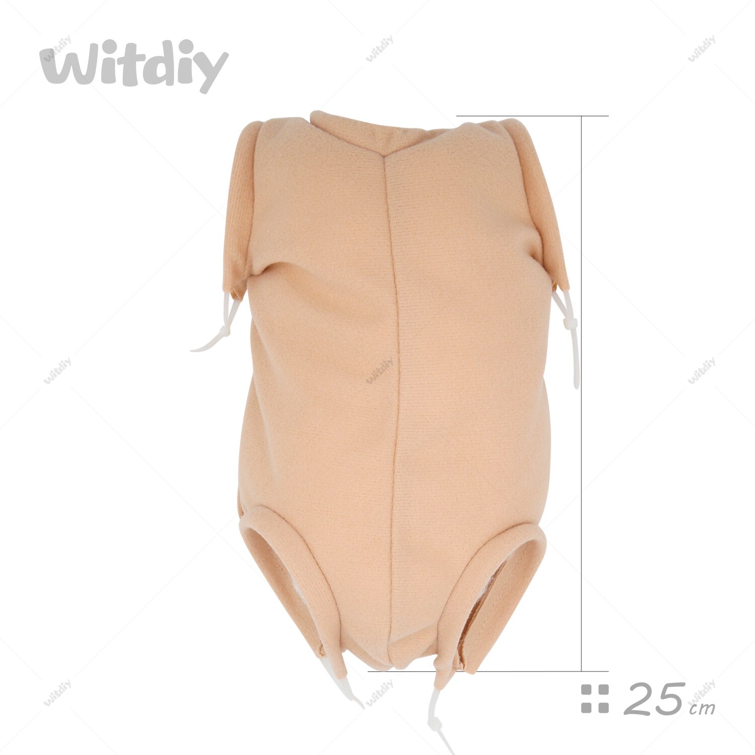 Witdiy muñecas Reborn cuerpo de tela: Skya