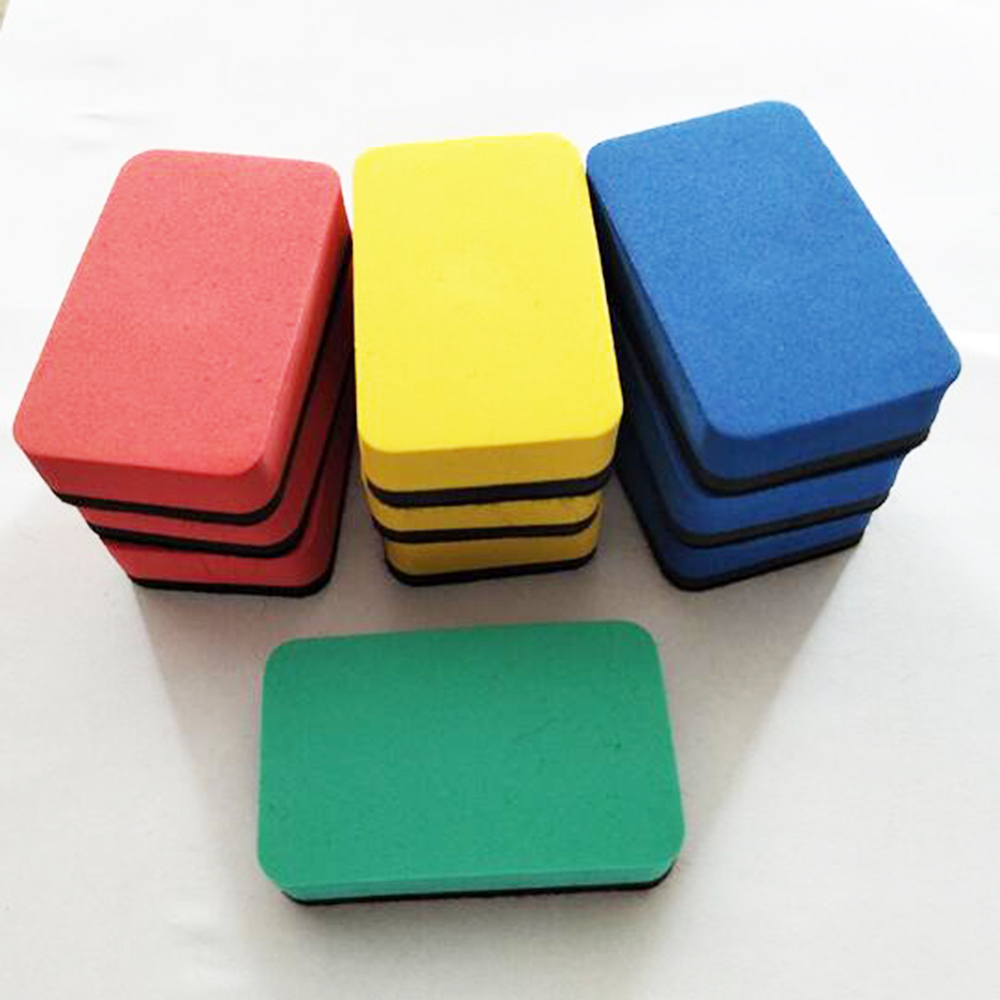 Xrhyy 10 Pack Premium Magnetische Whiteboard Borstel Droge Gum Schoolbord Cleaner Board Ruitenwisser Voor Klas Home Office Leveranciers