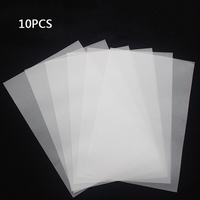 10pcs/Set Tracing Paper Coated Carbon Paper Fabric Drawing Tracing Copy Paper DIY Handmade Cloth Embroidery Papers: B
