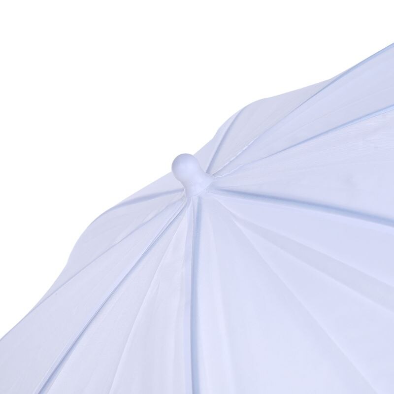 Parapluie à lumière douce translucide, diffuseur de Flash Standard Photo 33 pouces blanc