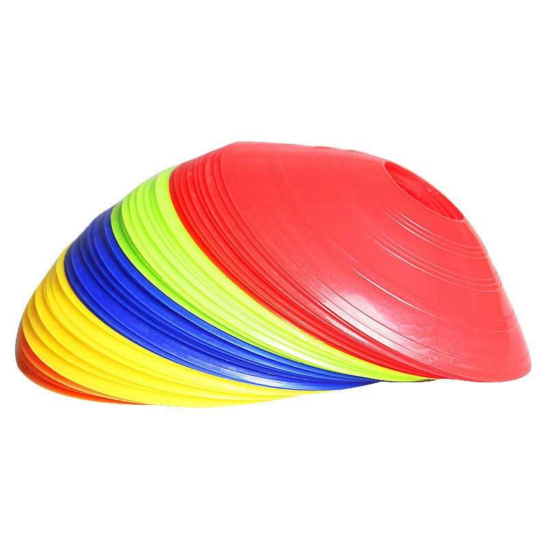 10Pcs Profession Disc Cones Soccer Basketball Speed Agility Training Disc Field Marking Coaching Training Tool