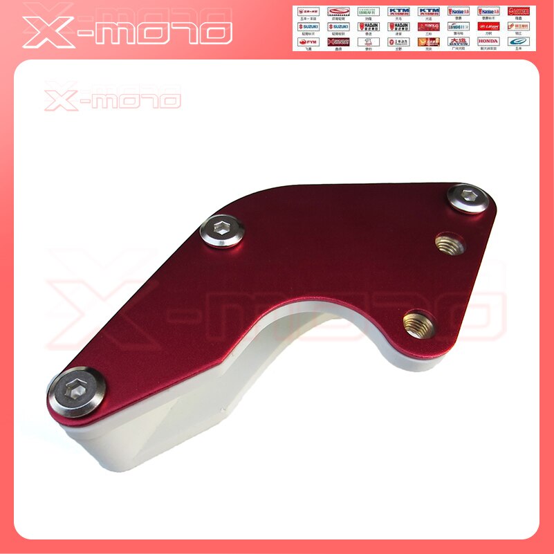 Aluminum With Plastic Chain Guard Guide Protector Chain Roller For XR TTR KOYO CRF KLX 50 70 110 Motorcycle Motocross Dirt Bike: Red