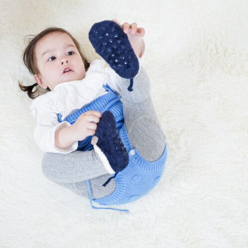 Baby dreng piger skridsikre boot sokker hjemmesko sko tegneserie dyr varm nyfødt 6-24 måneder