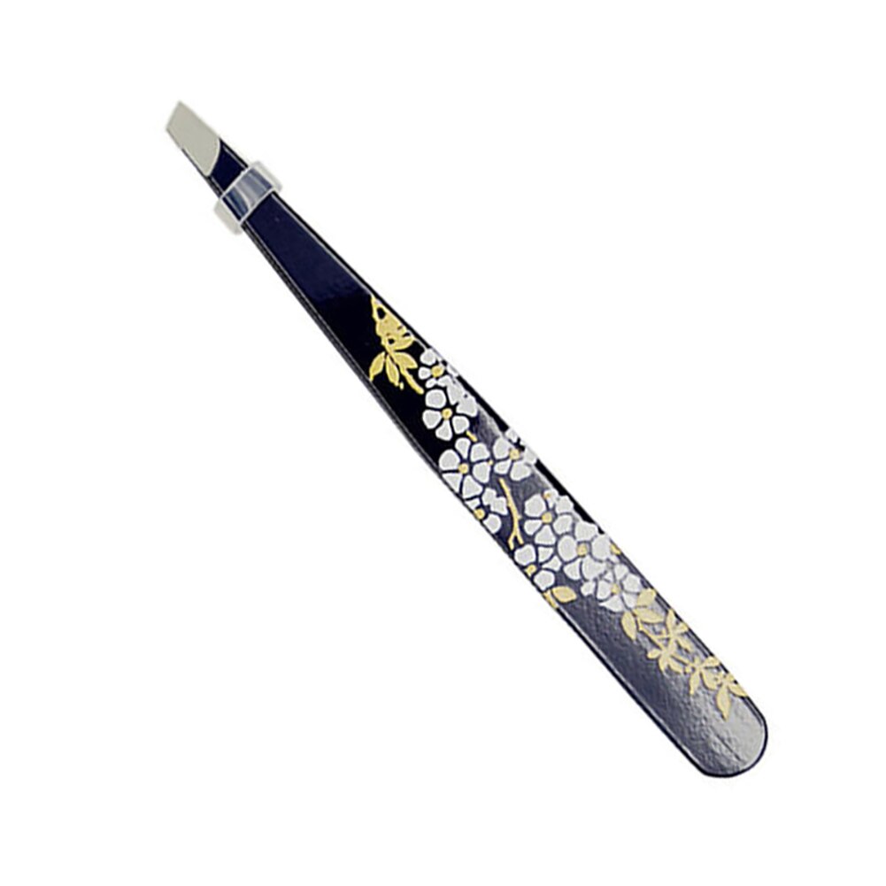 Bloem bloemen roestvrij staal haar wimper wimperlijm pincet make-up accessoires verwijderen wenkbrauw pincet make-up tool gemakkelijk t